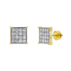 VIP Room Diamond 0.75 ct. tw. 14K Yellow Gold Earrings