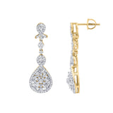Ambery 14K Yellow Gold Diamond Drop Earrings - 1.00 CT