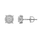 Dreamcatcher Diamond 0.26 ct. tw. 14K White Gold Earrings