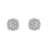Radiant Helios Diamond 0.5 ct. tw. 14K Yellow Gold Earrings