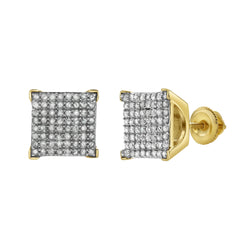 TrapH Diamond 0.49 ct. tw.10K Yellow Gold Earrings