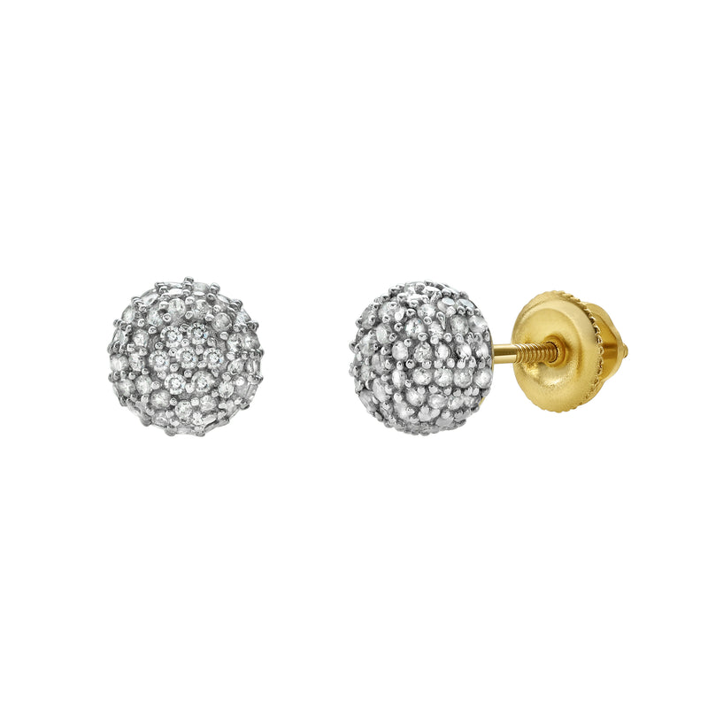 Orbius II Diamond 0.33 ct. tw. 10K Yellow Gold Earrings