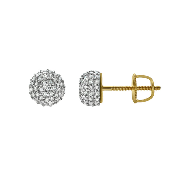 Orbius II Diamond 0.33 ct. tw. 10K Yellow Gold Earrings