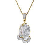 Amoria 10K Yellow Gold Diamond Pendant – 6.25 Ct