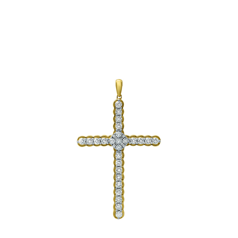 Kings Cross Diamond 1.02 (ct. wt.) 14K Yellow Gold Pendant