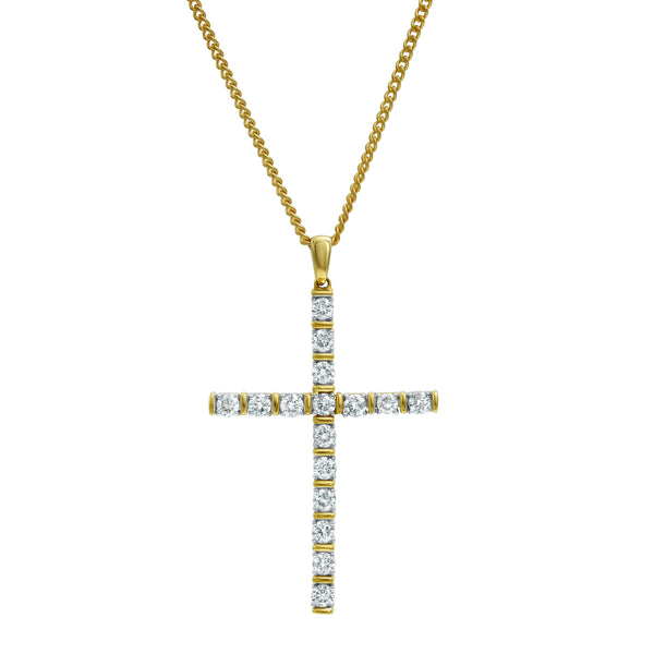 Kings Cross II Diamond 1.01 (ct. wt.) 14K Yellow Gold Pendant