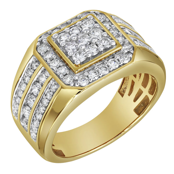 Hexonic Deluxe Diamond 1.74 (ct. wt.) 14K Yellow Gold Ring