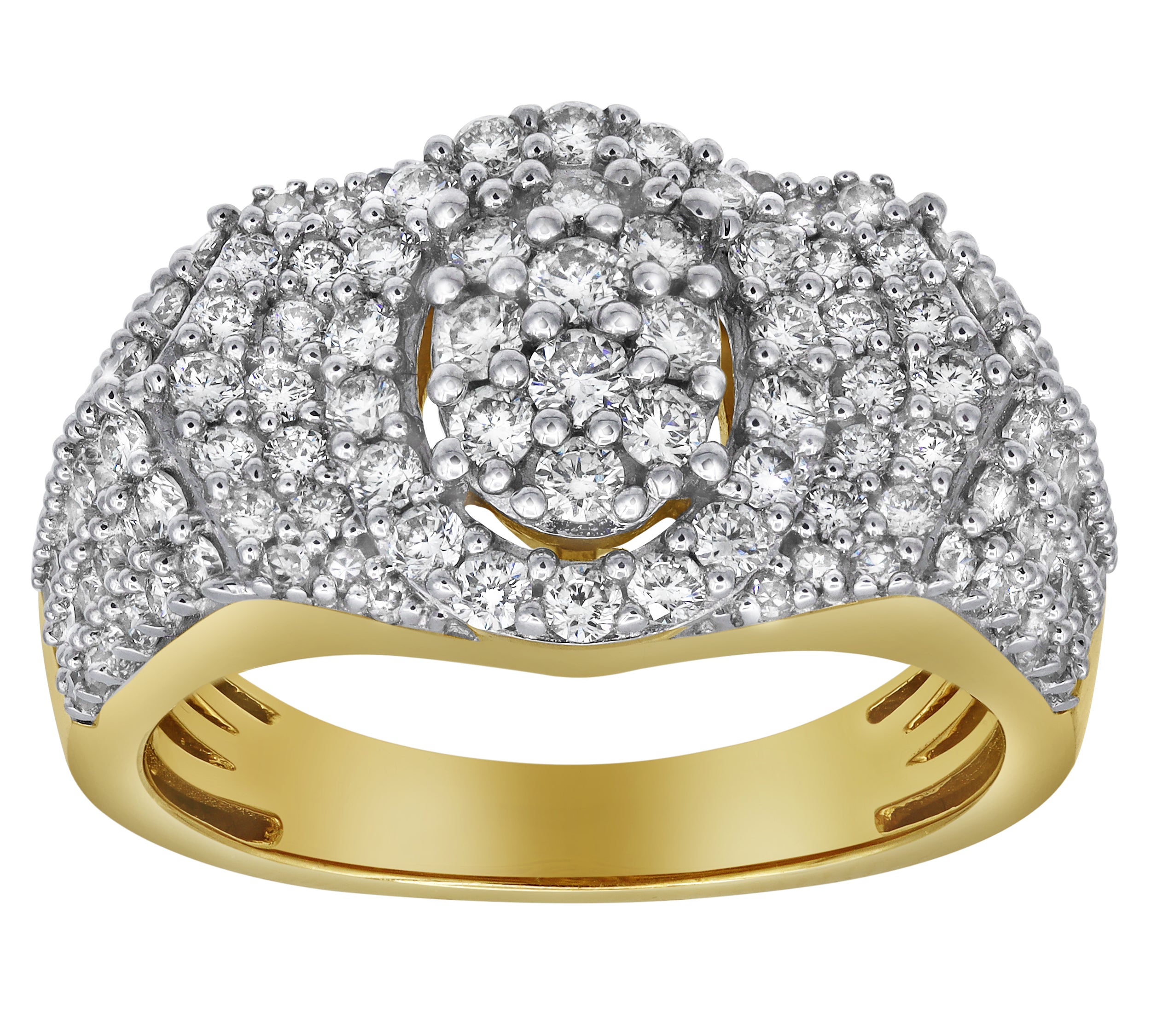 Spotlight Diamond 1.98 (ct. wt.) 14K Yellow Gold Ring