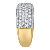 Eminence 1.60 Ct 10K Yellow Gold Diamond Ring