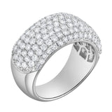 Majesté 14K White Gold Diamond Ring – 1.80 Ct