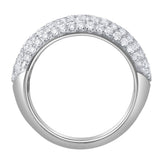 Majesté 14K White Gold Diamond Ring – 1.80 Ct