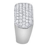 Majesté 14K White Gold Diamond Ring – 1.80 Ct