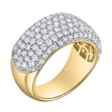 Majesté 2.00 Ct 10K Yellow Gold Diamond Ring