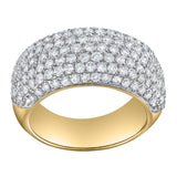 Majesté 14K Yellow Gold Diamond Ring – 1.80 Ct