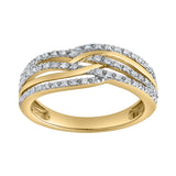 Amoura 0.20 Ct 10K Yellow Gold Diamond Ring