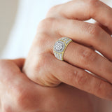 Hex Rose Diamond 1.74 (ct. wt.) 14K Yellow Gold Ring