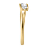 Trilove 10K 0.25 Ct Yellow Gold Diamond Ring