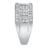 Illumina 10K White Gold Diamond Band – 1.25 Ct