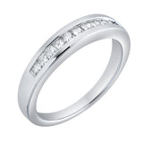 Velisse  0.6 Ct 10K White Gold Diamond Band