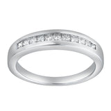 Velisse  0.6 Ct 10K White Gold Diamond Band
