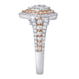 Eternal Drop 1.15 Ct 10K White Gold Diamond Ring