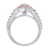 Eternal Drop 1.15 Ct 10K White Gold Diamond Ring