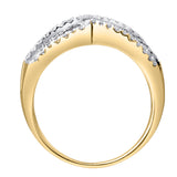 Aluryn 0.65 Ct 10K Yellow Gold Diamond Ring