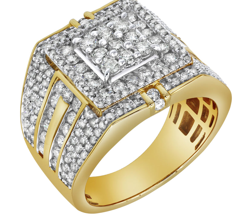 Ringside Shine Diamond 2.5 (ct. wt.) 14K Yellow Gold Ring