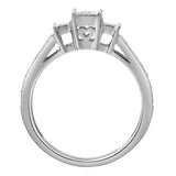 Lumetra 0.55 Ct 10K White Gold Diamond Ring