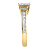 Lumetra 0.55 Ct 10K Yellow Gold Diamond Ring