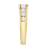 Eterna 14K Yellow Gold Diamond Band – 1.00 Ct