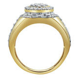 Ice Bowl Diamond 2.01 (ct. wt.) 14K Yellow Gold Ring