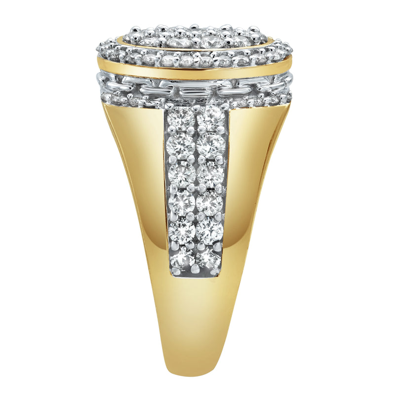 Ice Bowl Diamond 2.01 (ct. wt.) 14K Yellow Gold Ring