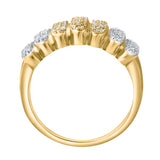 Lunavyn Rhythm 0.45 Ct 14K Yellow Gold Diamond Ring