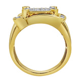 Ice Hurricane Diamond 1.25 (ct. wt.) 14K Yellow Gold Ring
