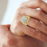 Ice Hurricane Diamond 1.25 (ct. wt.) 14K Yellow Gold Ring