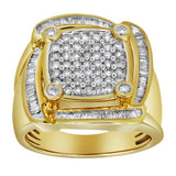 Ice Hurricane Diamond 1.25 (ct. wt.) 14K Yellow Gold Ring