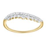 Serena 0.55 Ct 14K Yellow Gold Diamond Duo Ring Set