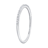 Eternelle 14K White Gold Diamond Band - 0.1 Ct