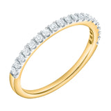 Lunessa 14K Yellow Gold Diamond Eternity Band – 0.2 Ct