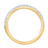 Lunessa 14K Yellow Gold Diamond Eternity Band – 0.2 Ct