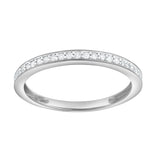 Veyora 14K White Gold Diamond Band - 0.1 Ct