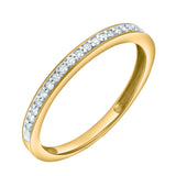 Veyora 14K Yellow Gold Diamond Band - 0.1 Ct
