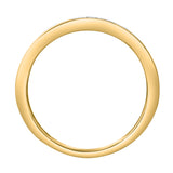 Veyora 14K Yellow Gold Diamond Band - 0.1 Ct