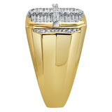 Iced Oriel Diamond 1.02 (ct. wt.) 14K Yellow Gold Ring