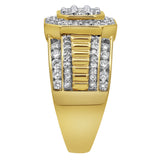 Hexonic Diamond 1.5 (ct. wt.) 14K Yellow Gold Ring