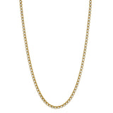 LMJ 14K Yellow Gold Diamond Tennis Chain - 4.64 Carats