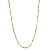 LMJ 14K Yellow Gold Diamond Tennis Chain - 4 Carats