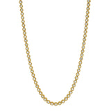 LMJ 14K Yellow Gold Diamond Tennis Chain - 5.94 Carats