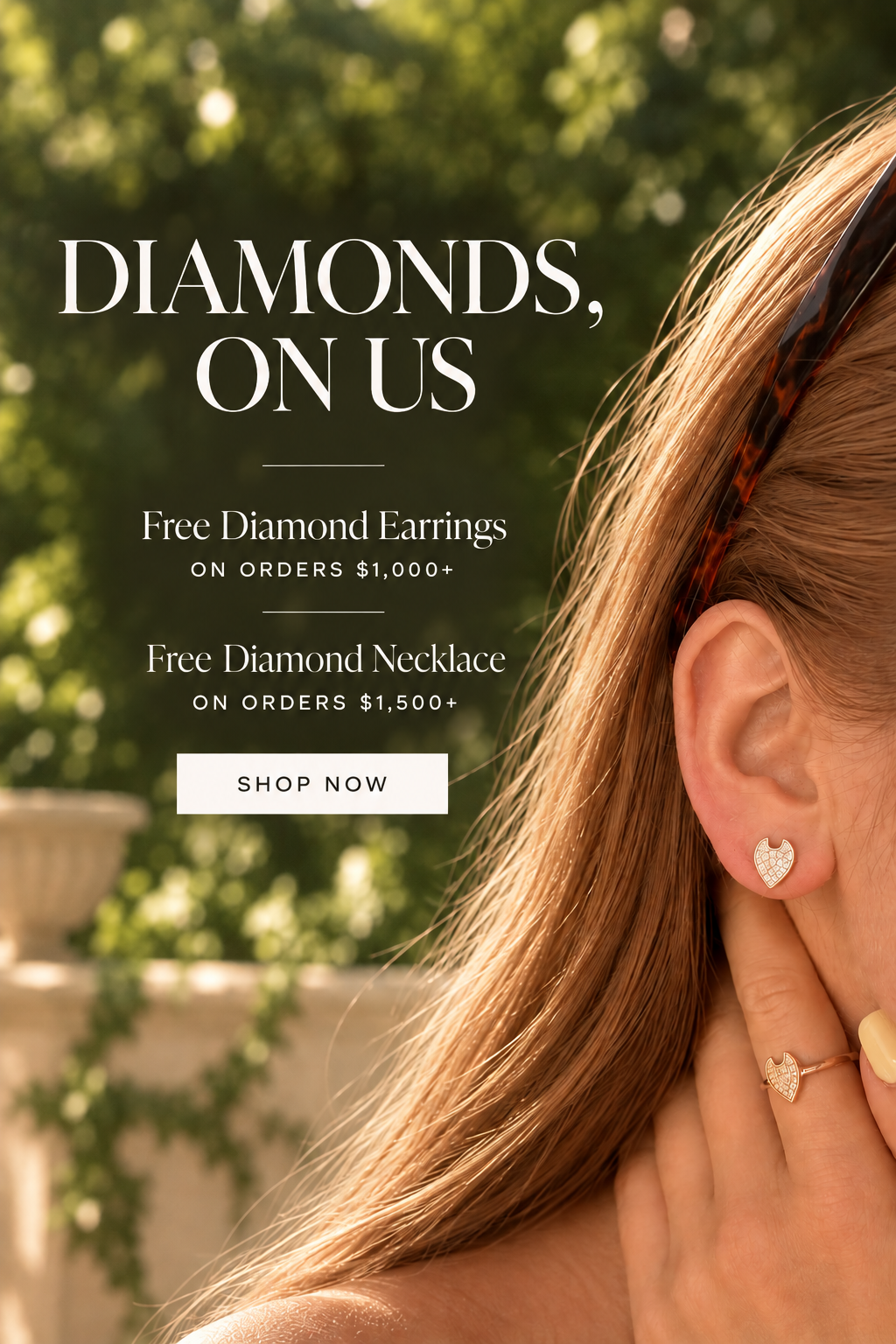 DIAMONDS, ON US
